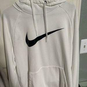 White Nike hoodie